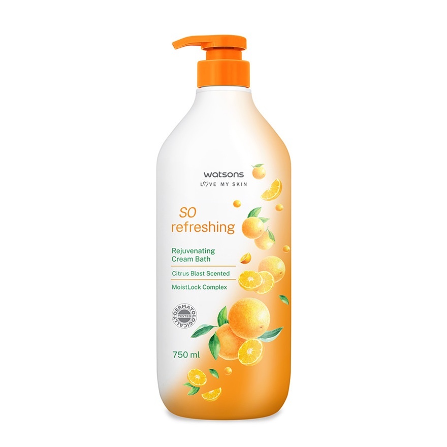 Citrus Blast Scented So Refreshing Rejuvenating Cream Bath 750ml image