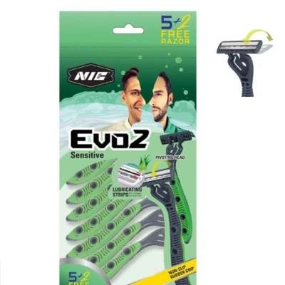 NIC Evo2 Razor Shaver Twins Blade 5+2 Pcs