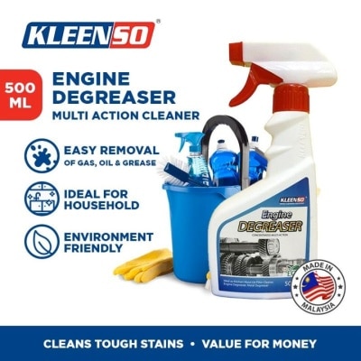 KLEENSO Engine Greaser Oil Gas Remover 500ML