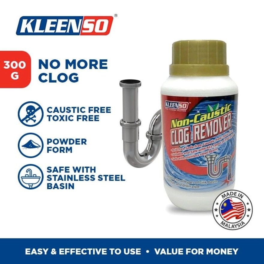 Non-Caustic Clog Remover Powder 300G