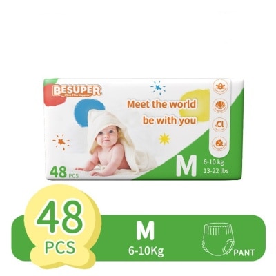 BESUPER Ultra Thin Diaper Tape M 48pcs/bag