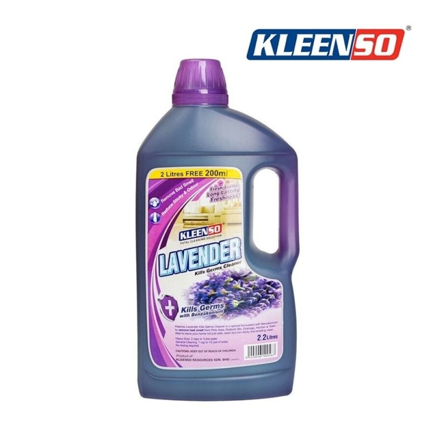 Lavender Benzakonium Kills Germs Floor Cleaner 2.2L