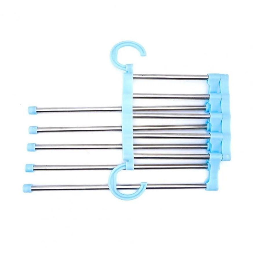 5 in 1 Multifunctional Hanger Blue