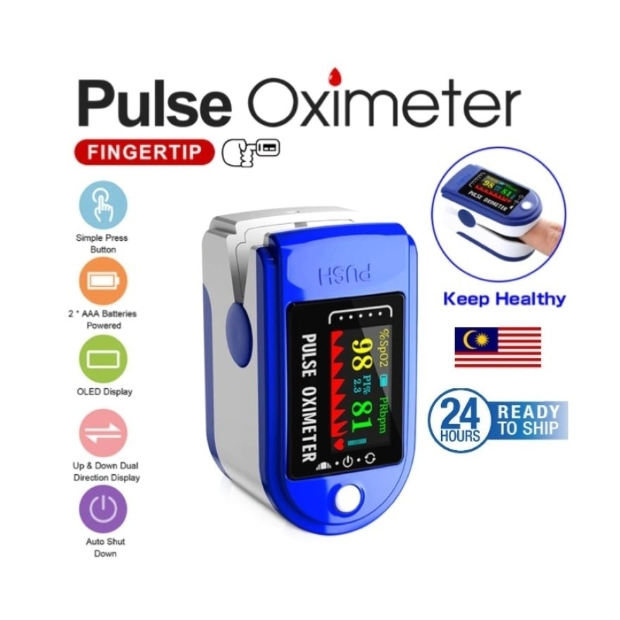 Finger Oximeter Pulse Rate Perfusion 1Pc