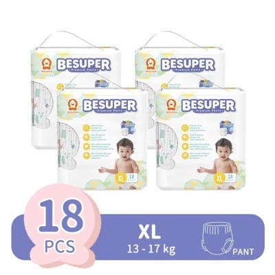 BESUPER Baby Diaper Pants Public Version XL 18S