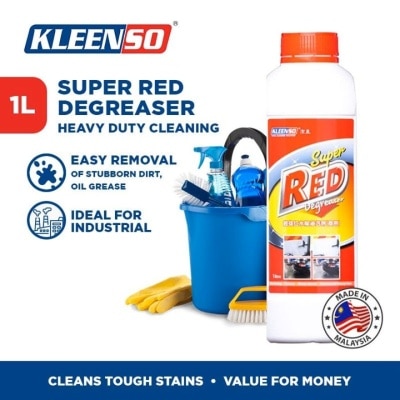 KLEENSO - Super Red Engine Degreaser 1L