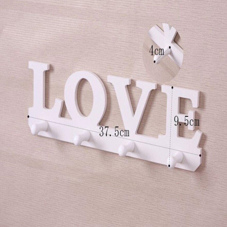 Love Design Wall Mount Rack Key Holder