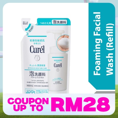CUREL Moisture Care Foaming Wash Refill 130ml