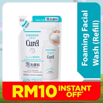 CUREL Moisture Care Foaming Wash Refill 130ml