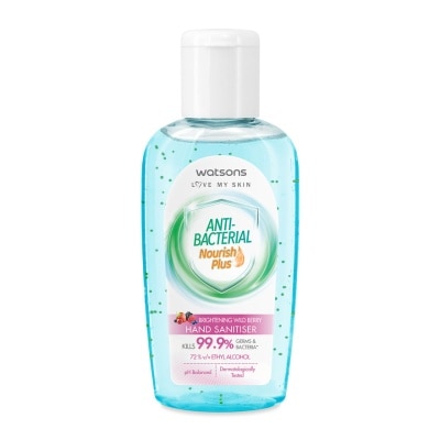 WATSONS Brightening Wild Berry Antibacterial Gel Hand Sanitiser 60ml