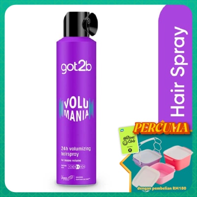 SCHWARZKOPF - Volumania 24H Volumizing Hairspray 300ml