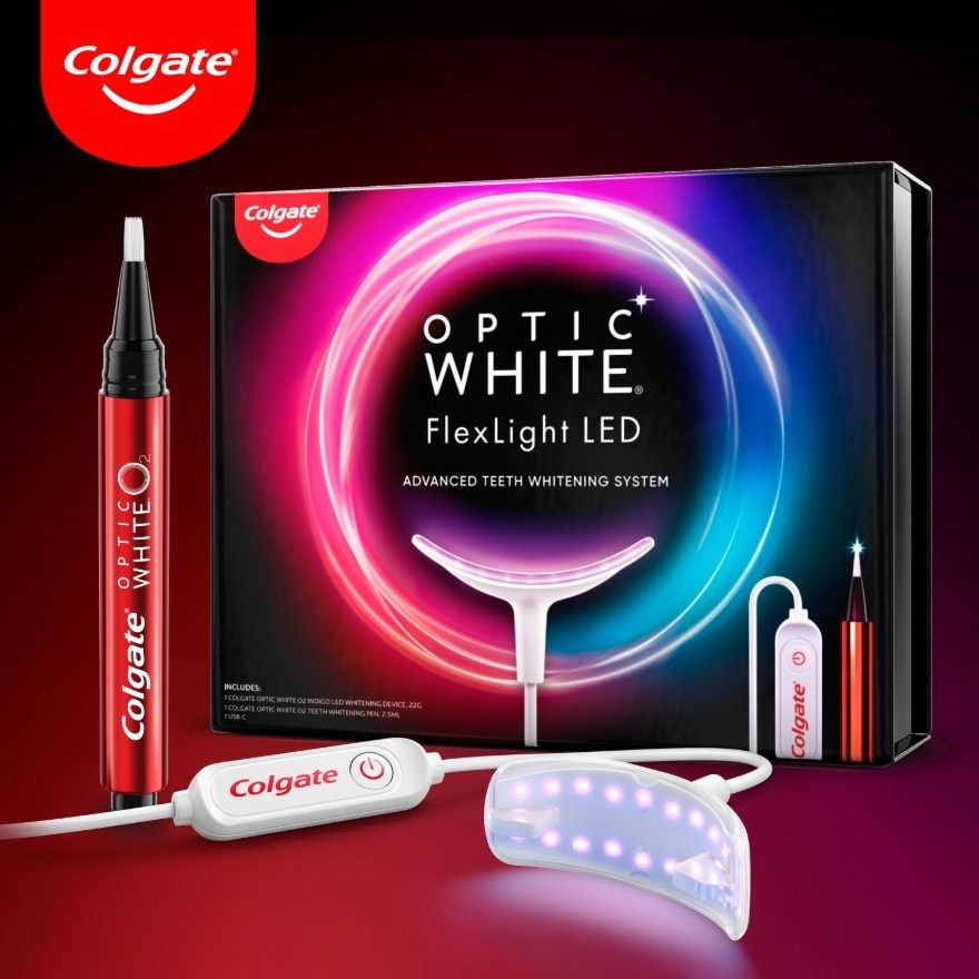 Colgate Optic White FlexLight LED Advanced Teeth Whitening System