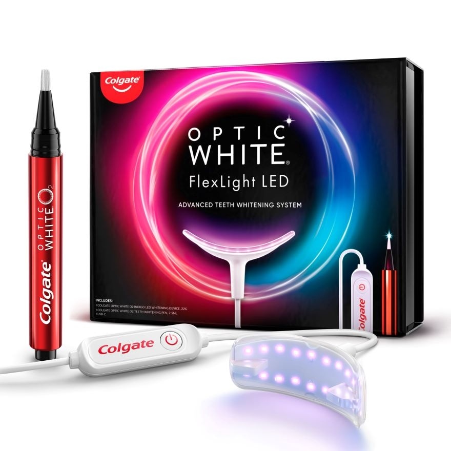 Colgate Optic White FlexLight LED Advanced Teeth Whitening System