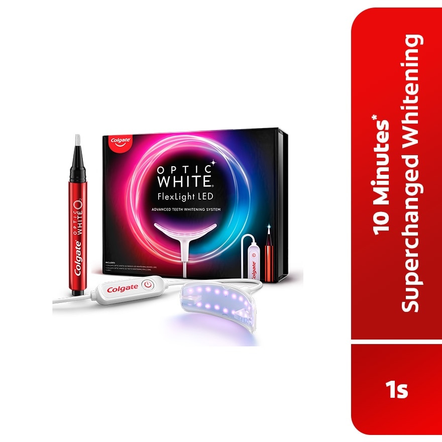 Colgate Optic White FlexLight LED Advanced Teeth Whitening System