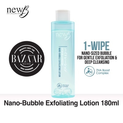 NEWB Premium Hydration Nano-Bubble Exfoliating Lotion 180ml