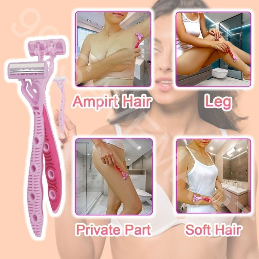 Be Free Women Shaver 2+1 Pcs