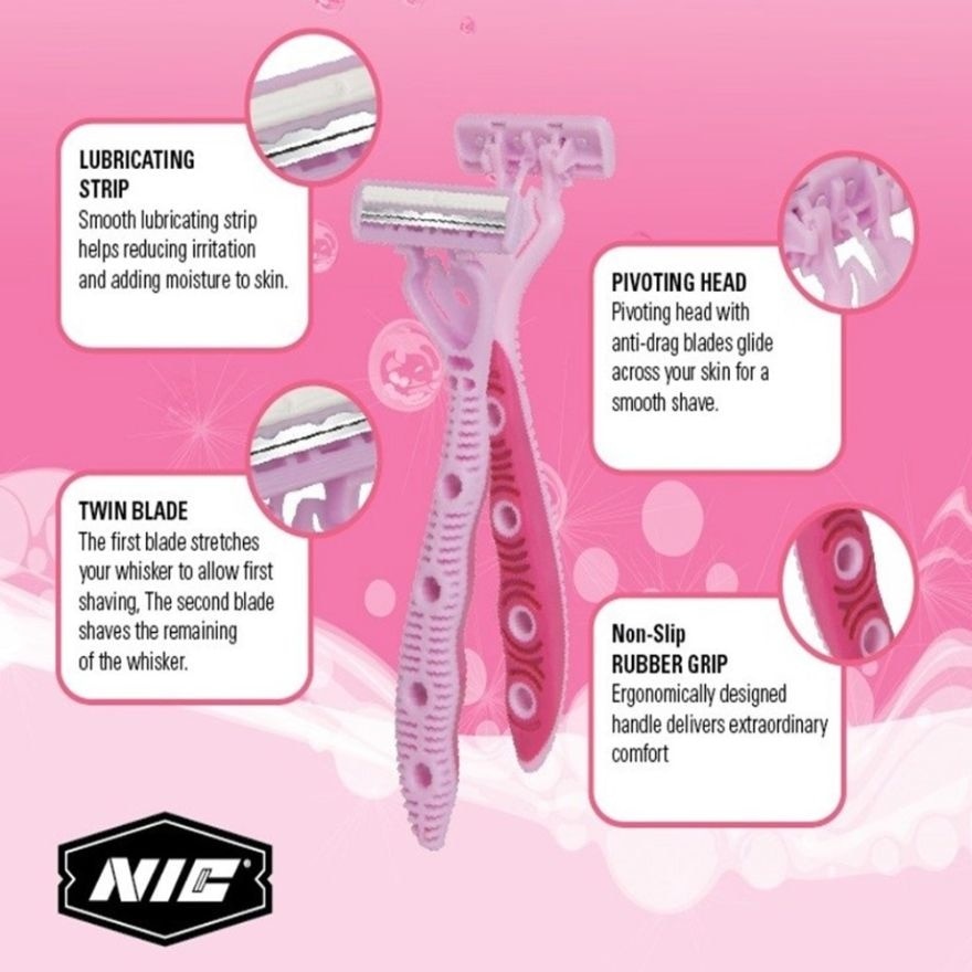 Be Free Women Shaver 2+1 Pcs