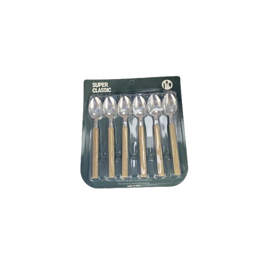Stainless Steel Spoon Set 6pcs