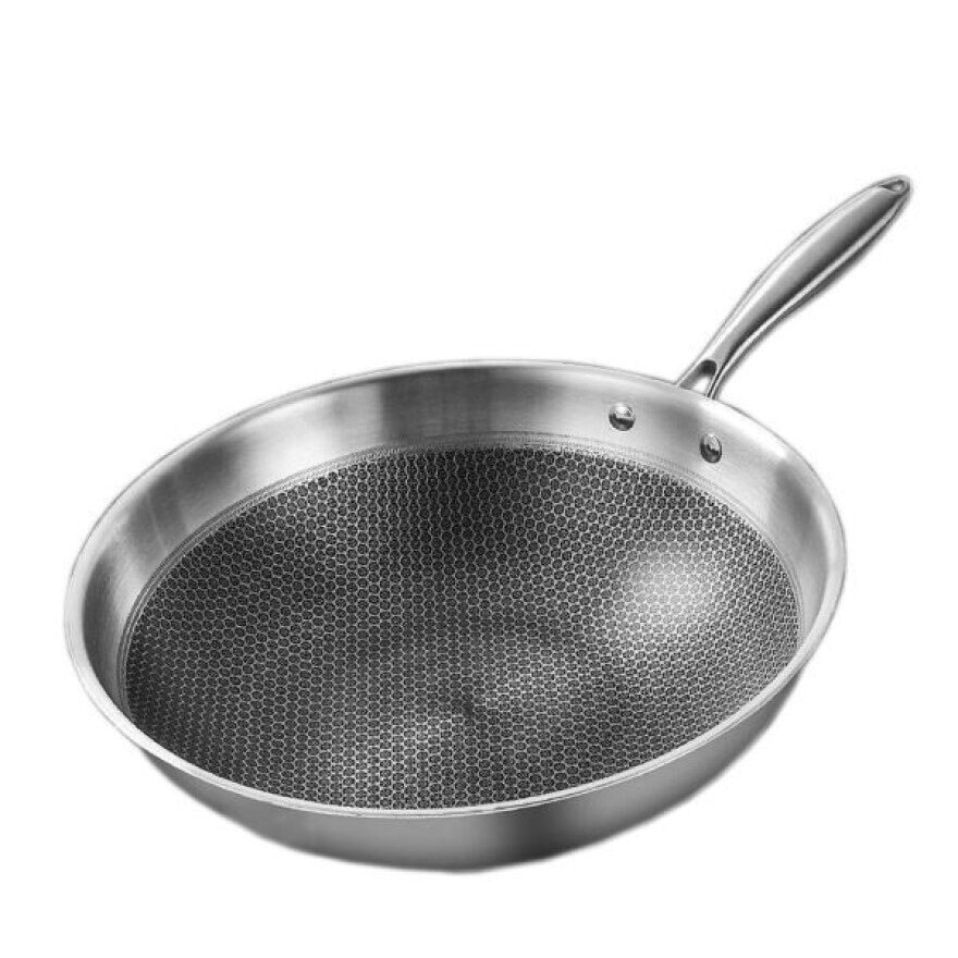 Non Stick Kitchen Wok Scratch Resistance Cookware