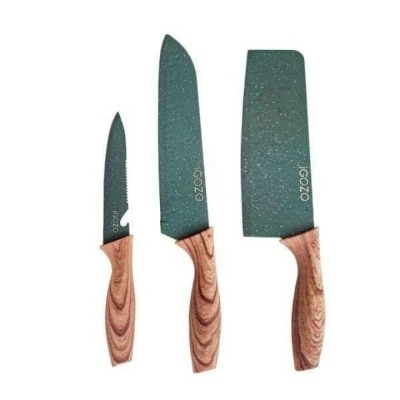 IGOZO Amazonas Sharp Kitchen Knife Cookware Set 3 Pcs