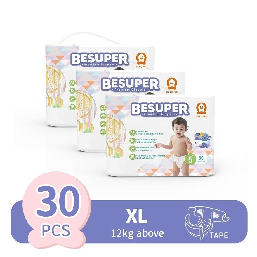 Baby Diaper Tape Public Version XL 30S