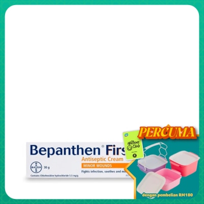 BAYER - First Aid Cream for Antiseptic Wound Healing Cream 30g