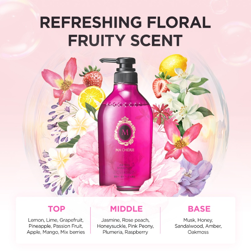 Ma Cherie Air Feel Shampoo 450ml