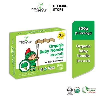 ORGANIC CARE2U Organic Baby Noodle Broccoli 200g
