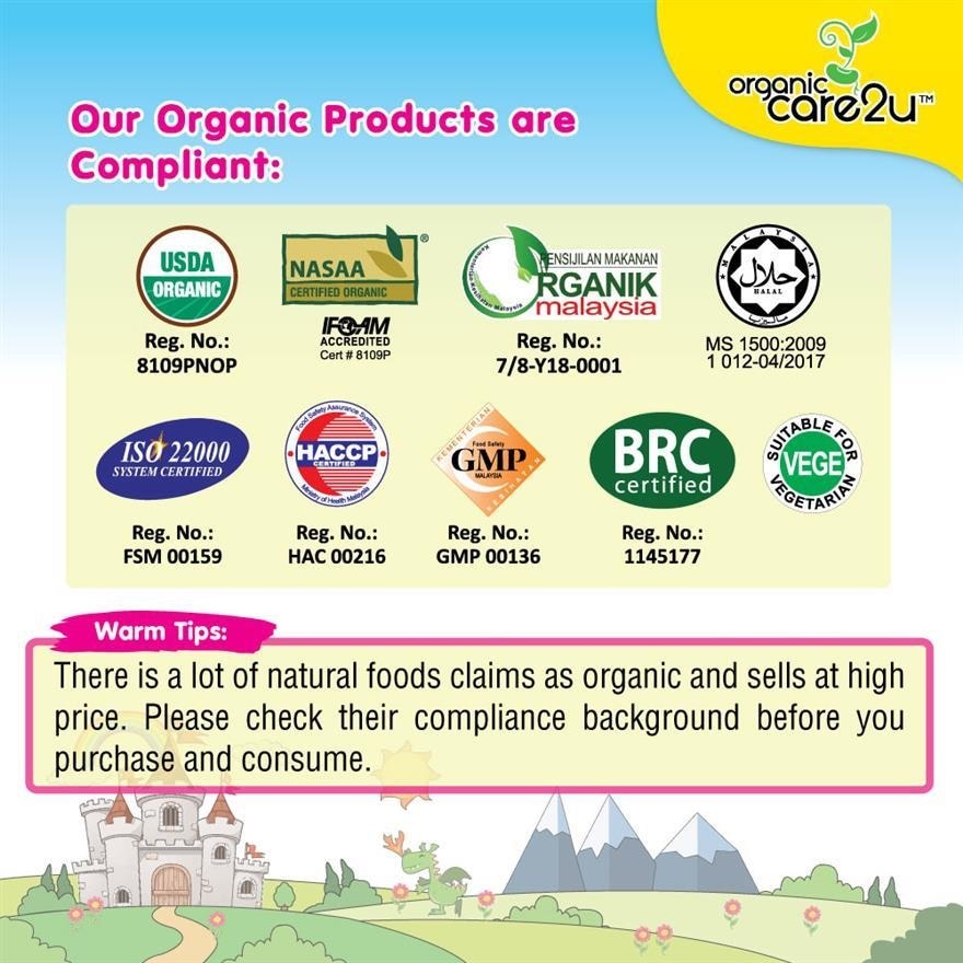 Organic Baby Noodle Spinach 200g