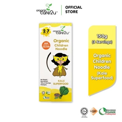 ORGANIC CARE2U Organic Children Noodle Kale Superfood 150g