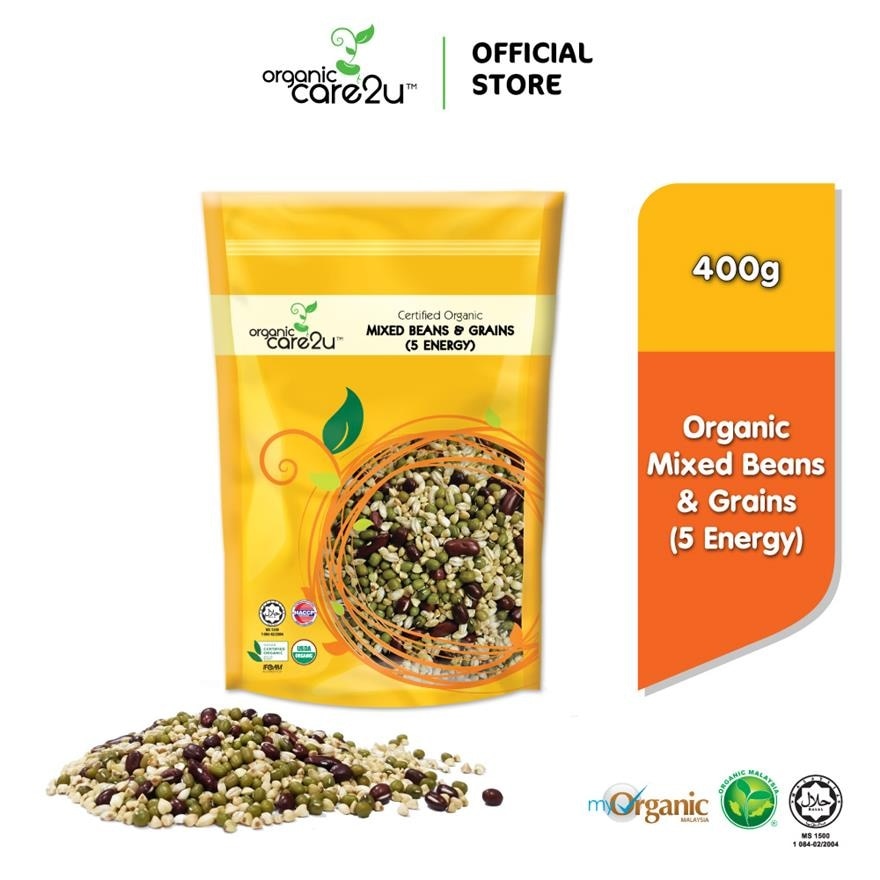 Organic Mixed Beans & Grains 5 Energy 400g