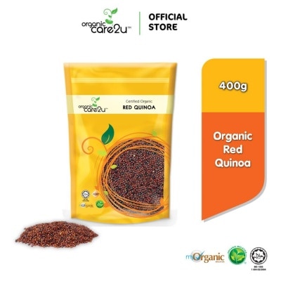 ORGANIC CARE2U Organic Red Quinoa 400g