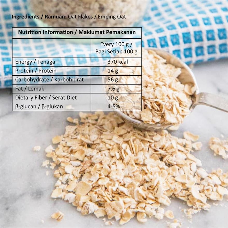 Organic Instant Rolled Oats 400g