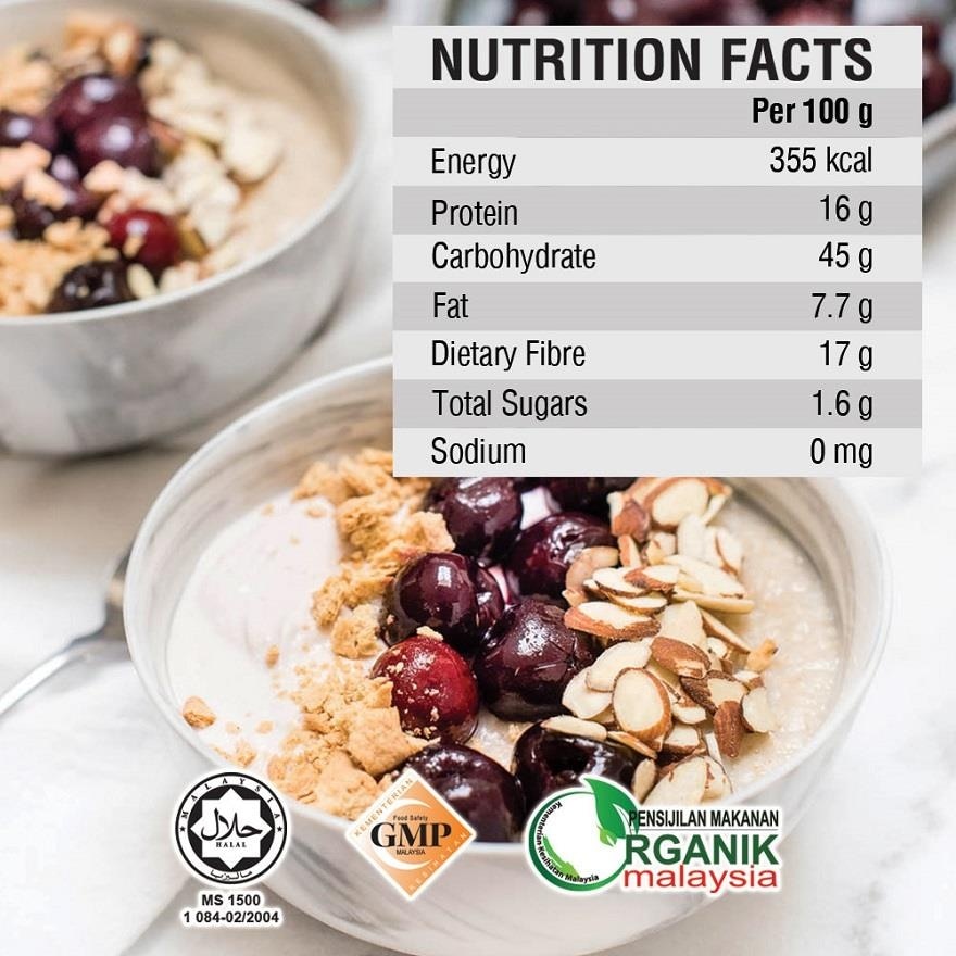 Organic Oats Bran 400g in Pack