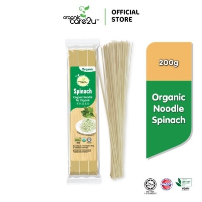 ORGANIC CARE2U Organic Spinach Noodle 200g