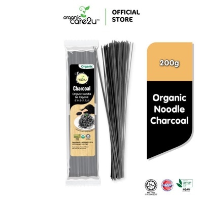 ORGANIC CARE2U Organic Charcoal Noodle 200g