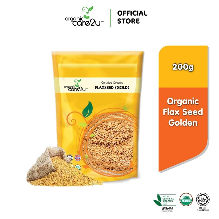 Organic Flax Seed Golden 200g