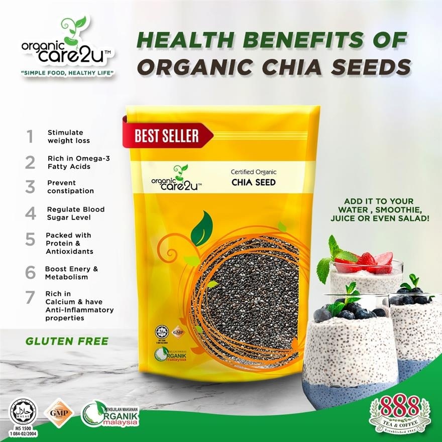 Organic Chia Seed 250g in Pack