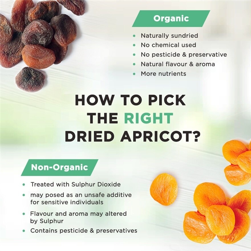 Organic Dried Apricot 150g