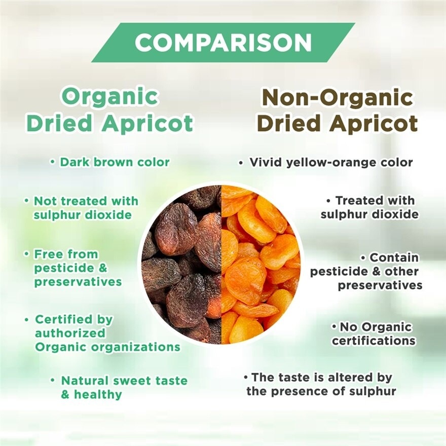 Organic Dried Apricot 150g