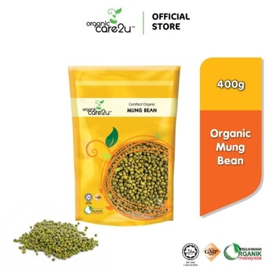 ORGANIC CARE2U Organic Mung Bean 400g in Pack