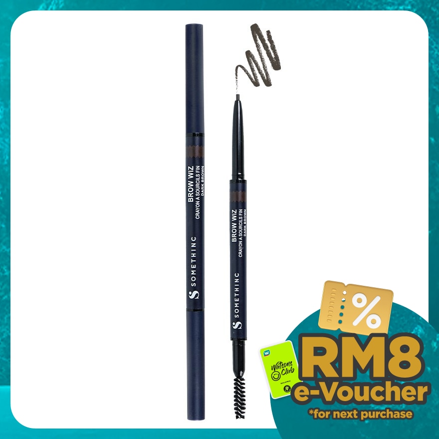 SOMETHINC Brow Wiz Retractable Eyebrow - Dark Brown 1S