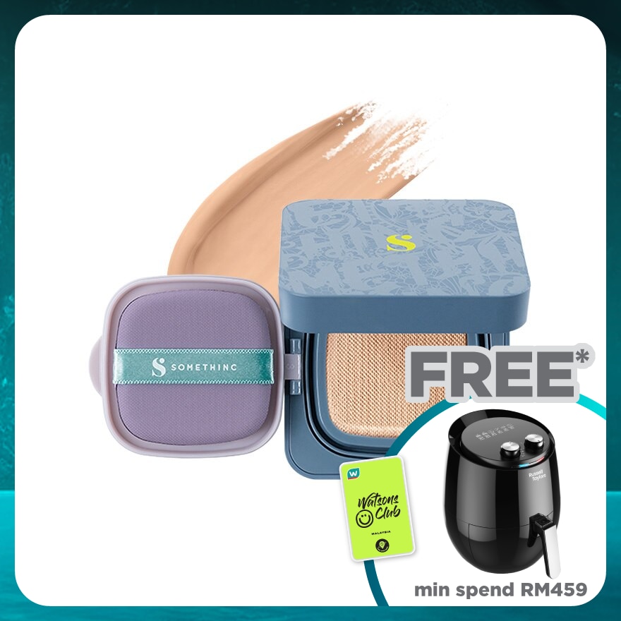 SOMETHINC Hooman Breathable UV Cushion SPF35 N02 Charlotte