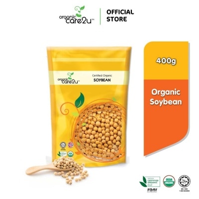 ORGANIC CARE2U Organic Soya Bean 400g in Pack