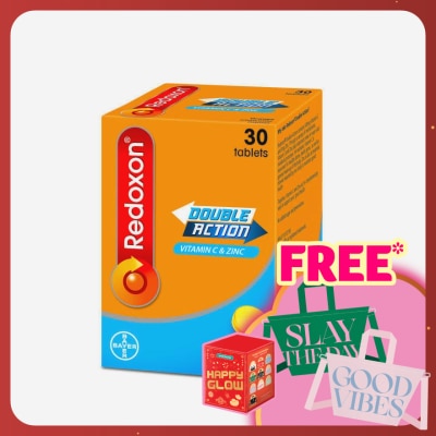 REDOXON Redoxon Double Action Vitamin C & Zinc Chewable Tablets Orange 30’S