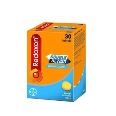 REDOXON Redoxon Double Action Vitamin C & Zinc Chewable Tablets Orange 30’S