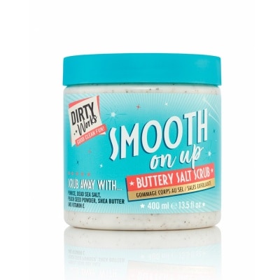 DIRTYWORKS Smooth On Up Buttery Salt Scrub 400ml