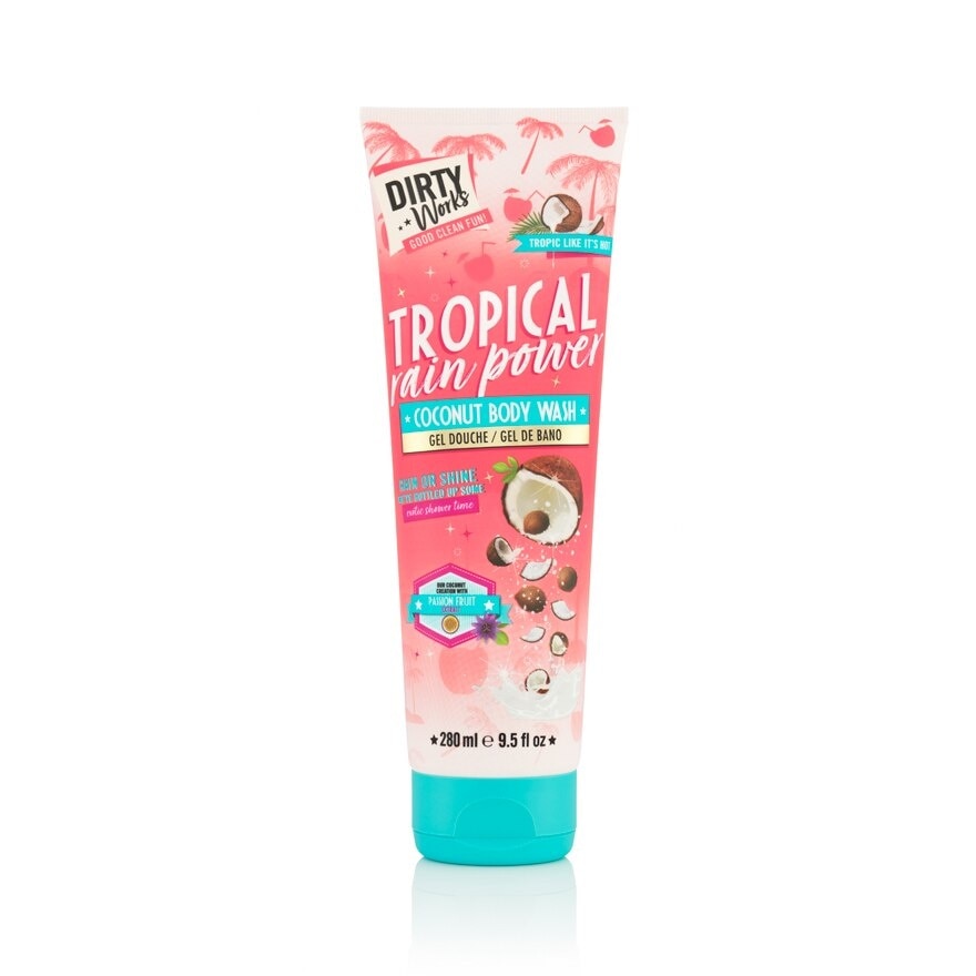 Tropical Rain Power Coconut Body Wash 280ml