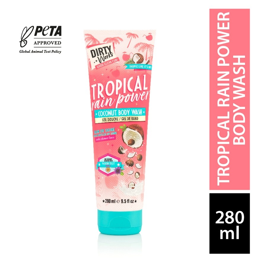 Tropical Rain Power Coconut Body Wash 280ml image
