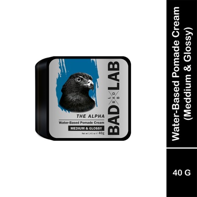 BAD LAB - Water-based Pomade Cream, Medium & Glossy 40G